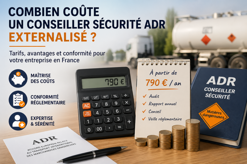 Combien coûte un conseiller à la sécurité ADR  en PACA 